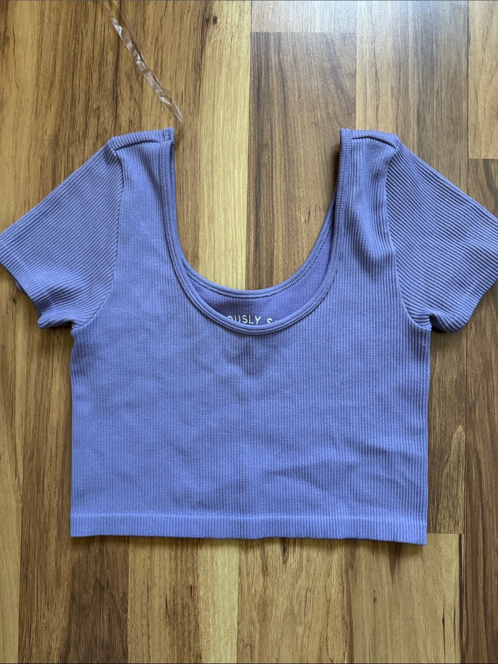 Aeropostale Seriously Soft Ribbed Top